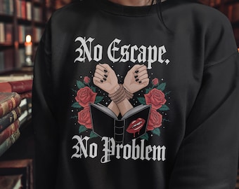 Bluza Dark Romance | Sweter Dark Romance | Czytelnik Dark Romance | Sweter Bookish | Towary Booktok | Ubrania Bookish | Prezent książkowy