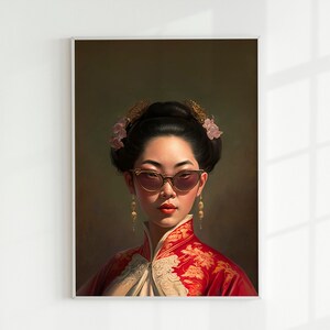 Antique Vogue, Altered Art, Eclectic Wall Art, Digital Print, Poster, Vintage art, Classic, Magical Painting, Baroque