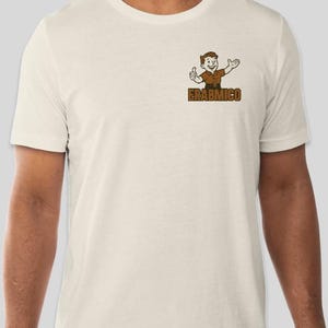 Vintage Mascot Graphic Tee | Retro Style Erabmico Shirt | 90s Inspired Cartoon Logo T-Shirt | Unisex Streetwear