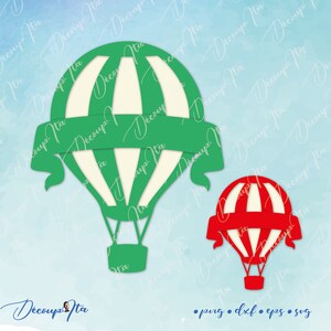 Hete luchtballon SVG bestanden knippen, hete luchtballon SVG, hete luchtballon clipart gesneden bestanden silhouet, bestanden voor Cricut, Vector, Svg, Dxf, Png, Eps, Design
