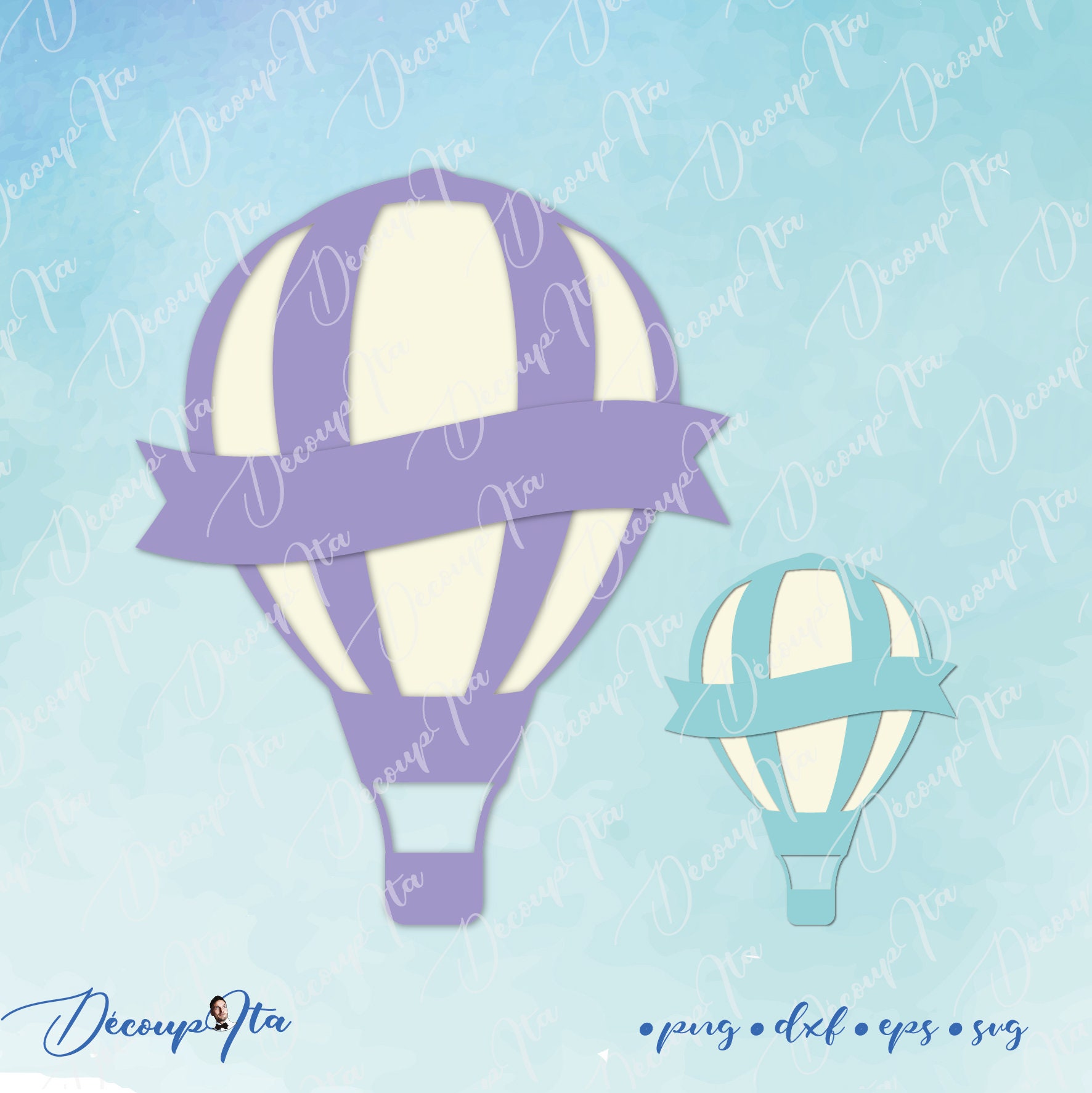Hot Air Balloon SVG, Cut File, Hot Air Balloon Clipart Cut Files ...
