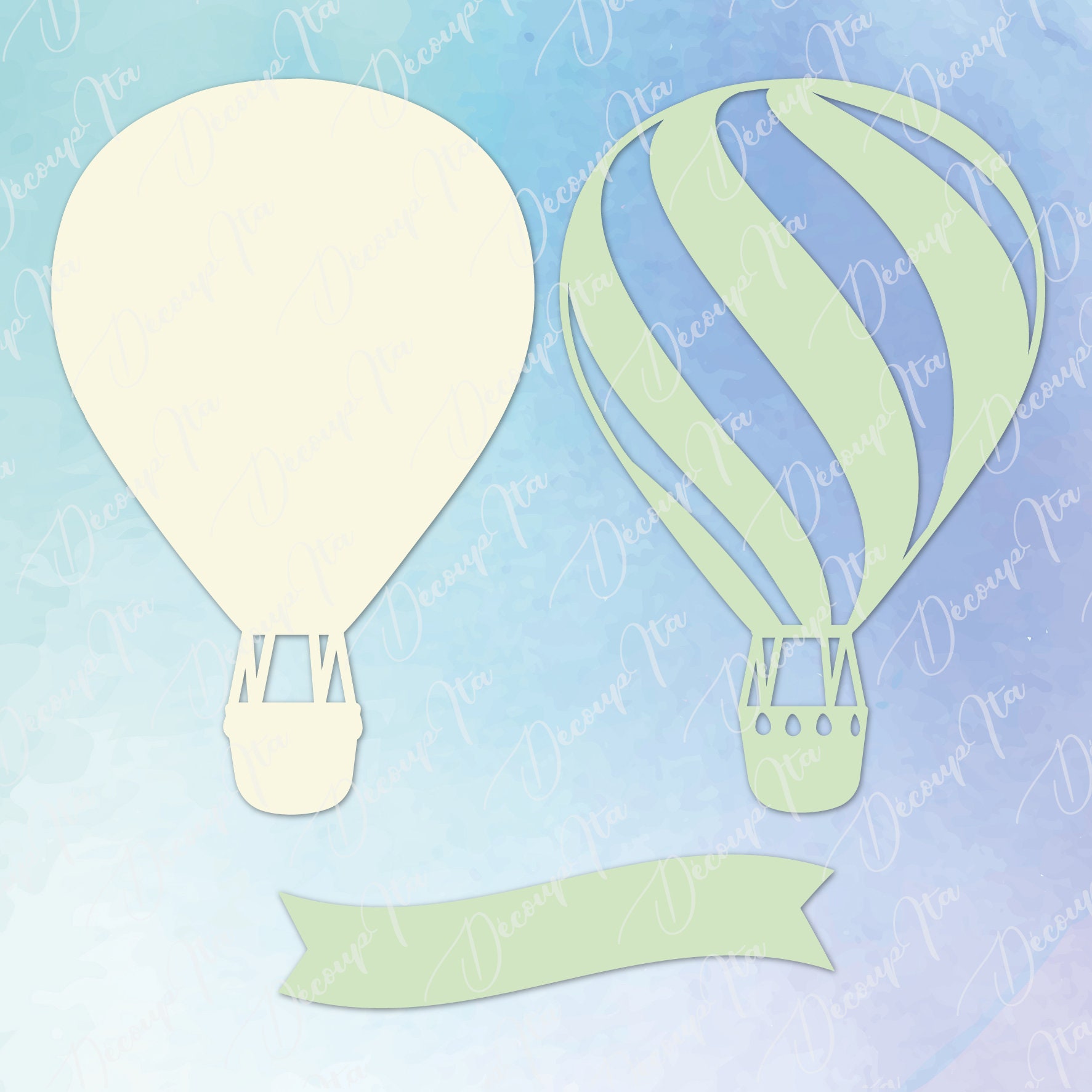 Hot Air Balloon SVG, Cut File, Hot Air Balloon Clipart Cut Files ...