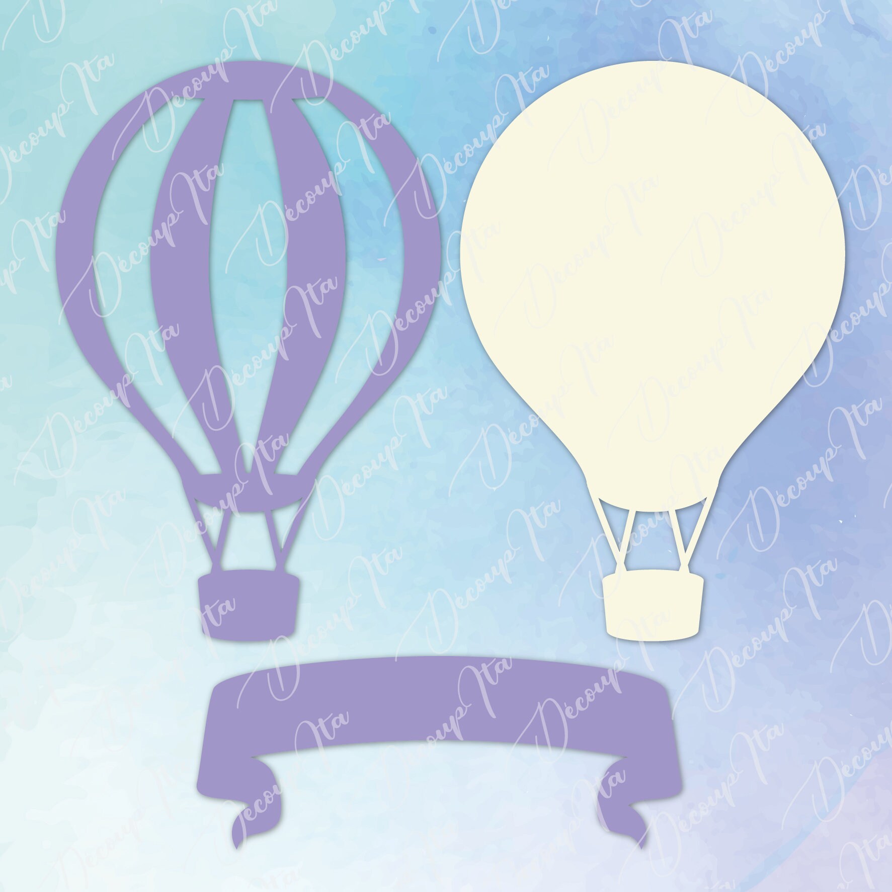 Hot Air Balloon SVG, Cut File, Hot Air Balloon Clipart Cut Files ...