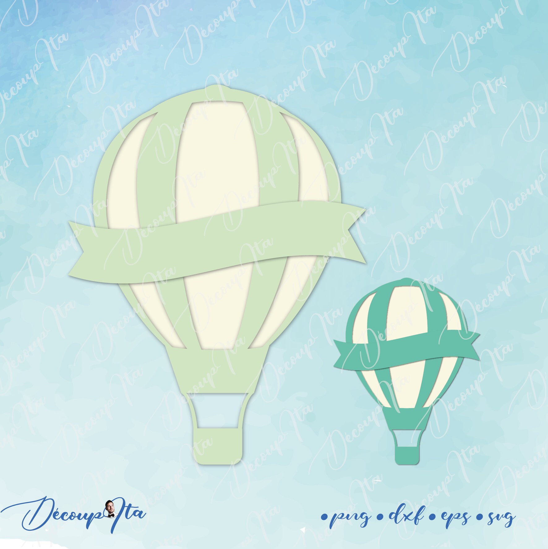 Hot Air Balloon SVG, Cut File, Hot Air Balloon Clipart Cut Files ...