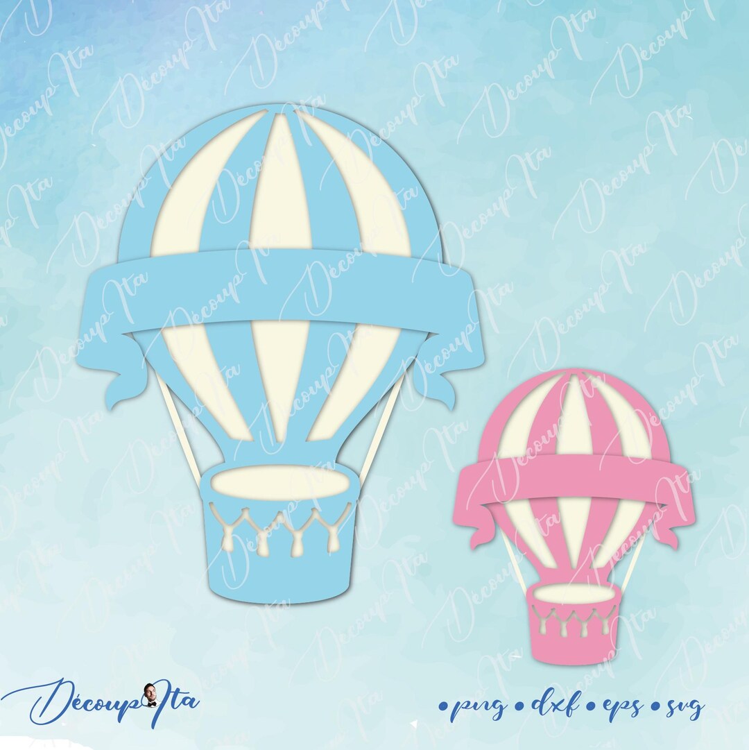 Hot Air Balloon SVG, Cut File, Hot Air Balloon Clipart Cut Files ...