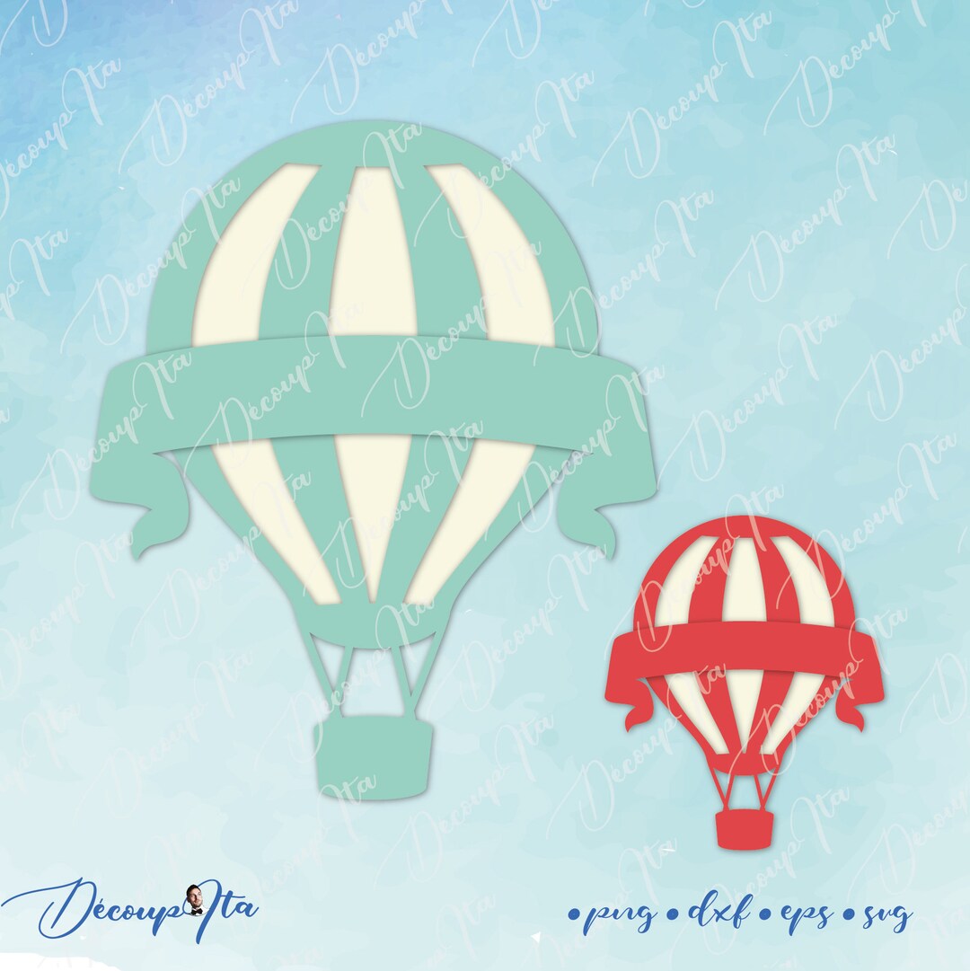 Hot Air Balloon SVG, Cut File, Hot Air Balloon Clipart Cut Files ...