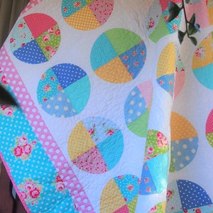 Patron de couture PDF pour courtepointe Spots-On-Spots
