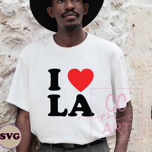 I Love LA Svg, PNG, I Love Los Angeles Svg, LA Svg, City Svg, Los Angeles Svg, Los Angeles Png, Cricut Cut Files, Silhouette