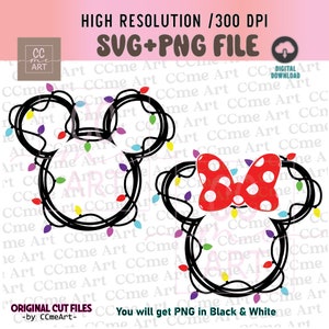 Bundle Noël Svg, Mickey Noël lumières Svg, Svg Noël saison, Svg équipe de Noël, voyage en famille 2025 Svg, vacances en famille Svg