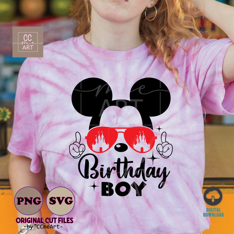 Birthday Boy Svg, Birthday Boy Png, Birthday Squad, Svg, Png, Family Trip 2025 Svg, Mickey Mouse and Minnie Mouse head, Castle fireworks, Mickey Minnie 2025, 2025 svg, 2025 svg