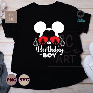 Birthday Boy Svg, Birthday Boy Png, Birthday Squad, Svg, Png, Family Trip 2025 Svg, Mickey Mouse and Minnie Mouse head, Castle fireworks, Mickey Minnie 2025, 2025 svg, 2025 svg