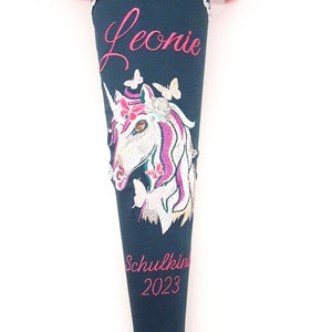 Unicorn school bag, suitable for the Ergobag Coral Bear, fabric sugar bag, among others image 4