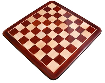 Drewniana szachownica Drewno czerwone 19" 50mm