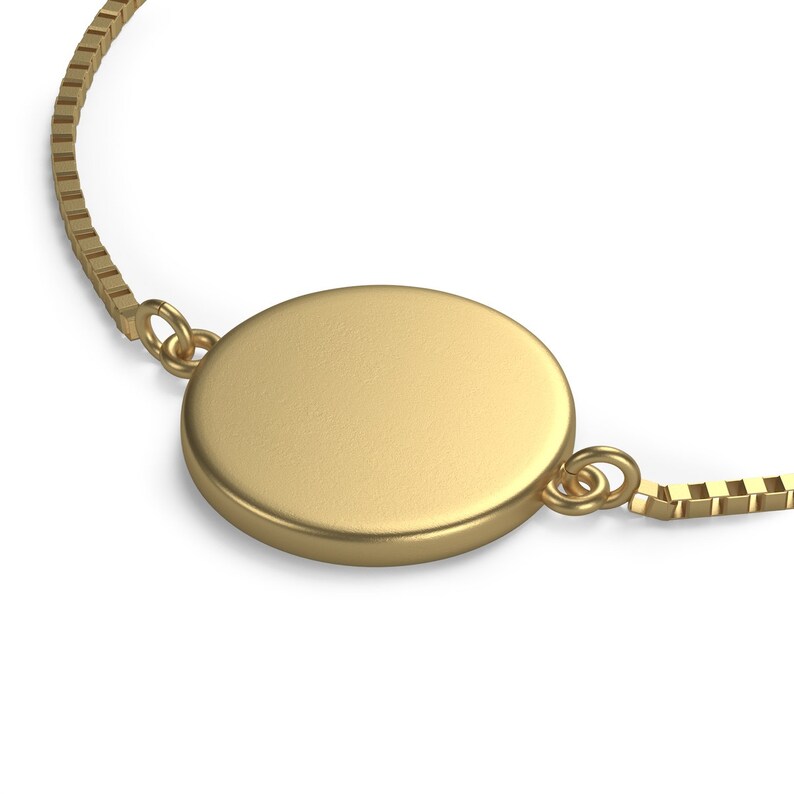 Libra Constellation Personalized Zodiac Box Chain Bracelet