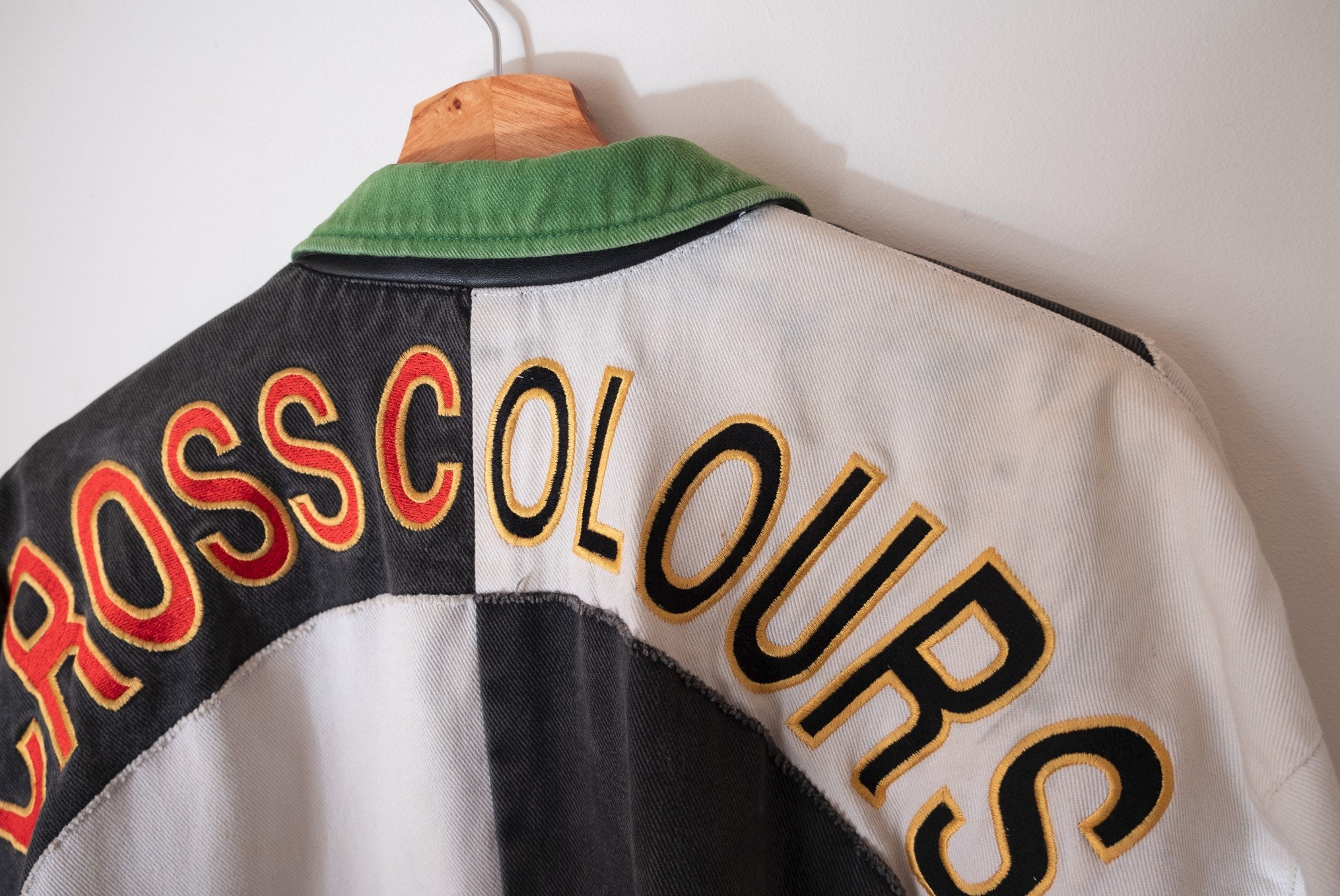 Vintage Rare Cross Colours Large Jacket 1990s Hiphop Streetwear Hiphop ...