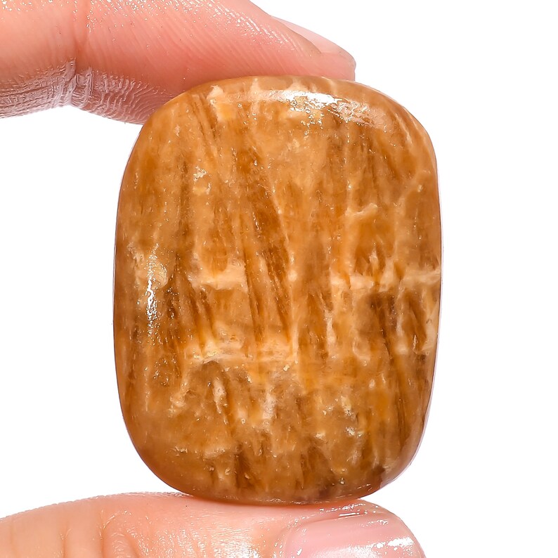 Splendid Top Grade Quality 100/% Natural Candy Aragonite Radiant Shape Cabochon Loose Gemstone For Making Jewelry 39.5 Ct 35X24X5 mm J-3693
