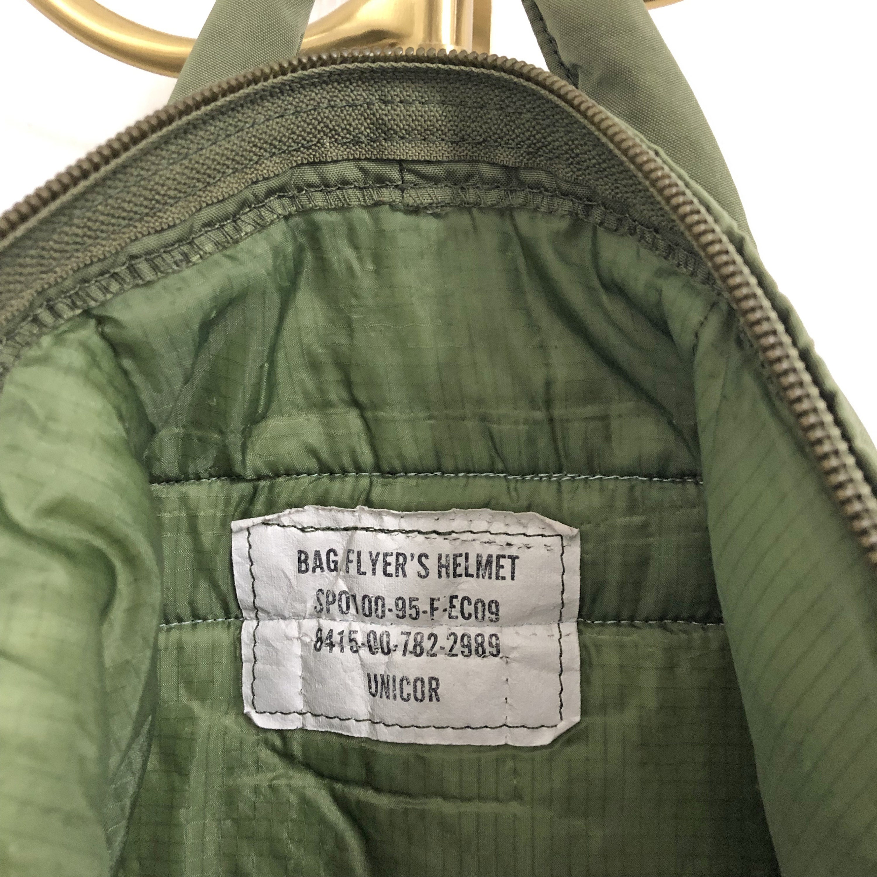 Vintage Helmet Bag US Military Army Flyers Etsy