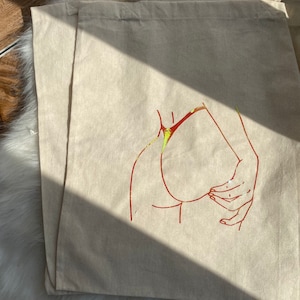 Holographic booty tote