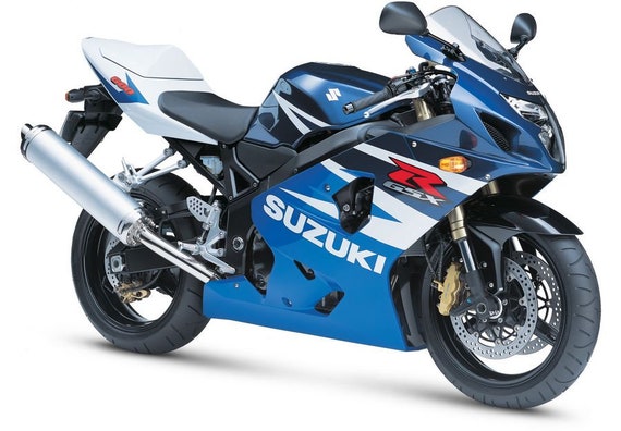 Suzuki GSX-R 600 2004 K4 Full Aftermarket Decals Set Stickers