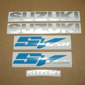 kompletter Ersatz-Abziehbild-Set für Futschi 650 2003-2008 Reproduktion des Logos sv650 K3 K4 K5 K6