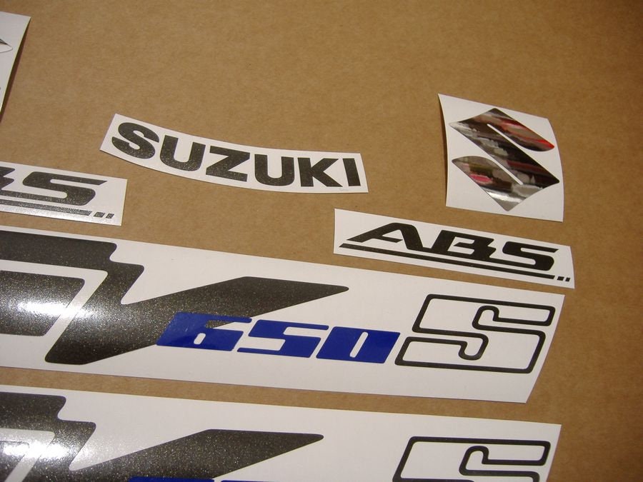 Suzuki SV 650 S Complete Decals Sticker Kit Graphics Set Replacement ...