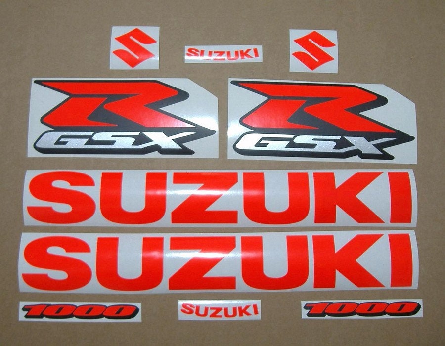 Adhesivos tuning para la Suzuki GSX-R | Motocicletas Suzuki