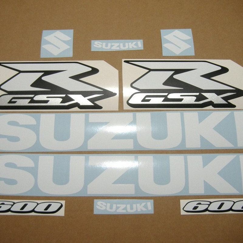 thumbnail interactive-video image 1 of 2 Suzuki GSXR Puerto Rico Decals – Weatherproof Red Emblems For 600 750 1000 1 of 5