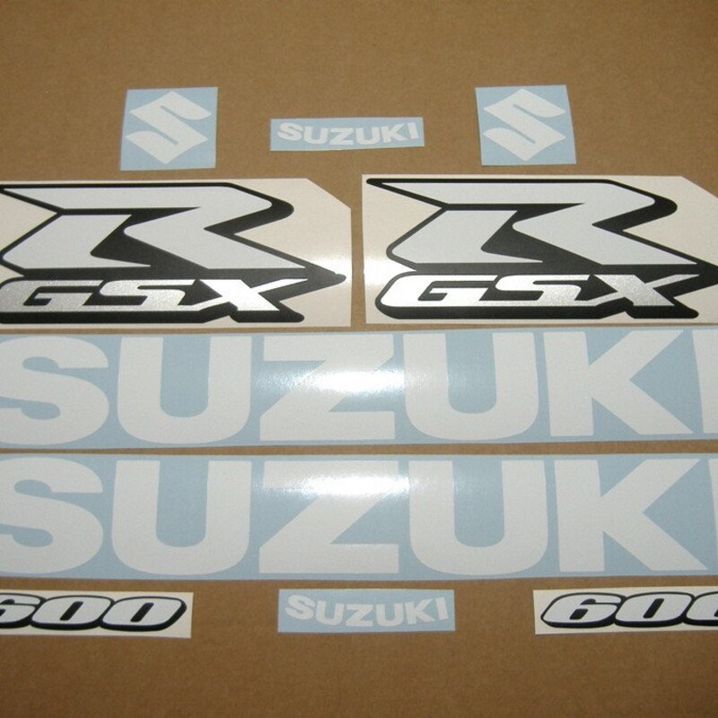 2 Suzuki GSXR Puerto Rico Decals – Weatherproof Red Emblems For 600 750 1000