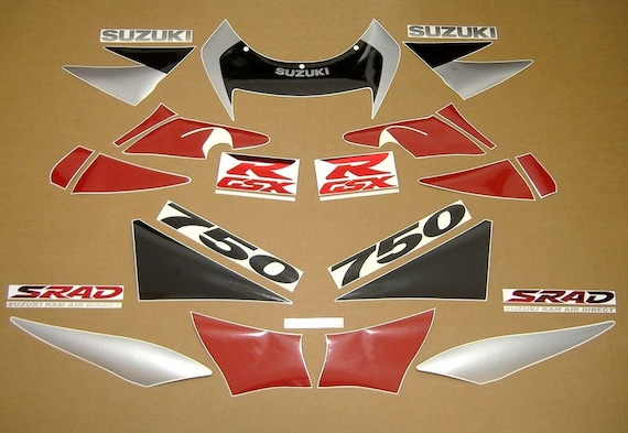 Adesivi Per Cerchi di Moto Suzuki GSXR 1000 Modello 3 - Star Sam