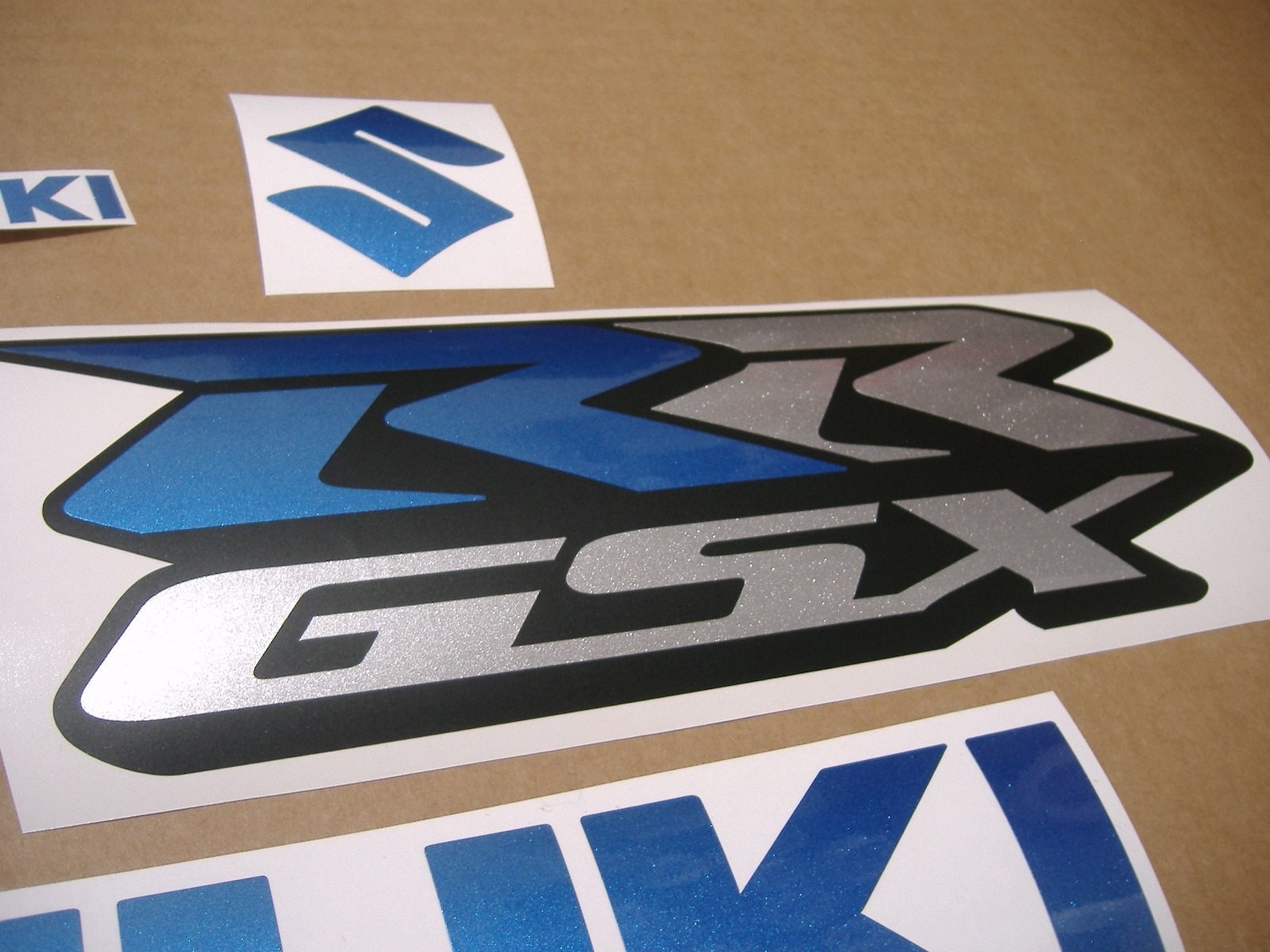 Suzuki GSXR Decals With GSX-RR Logo for 600 /750 /1000 Models Metallic ...