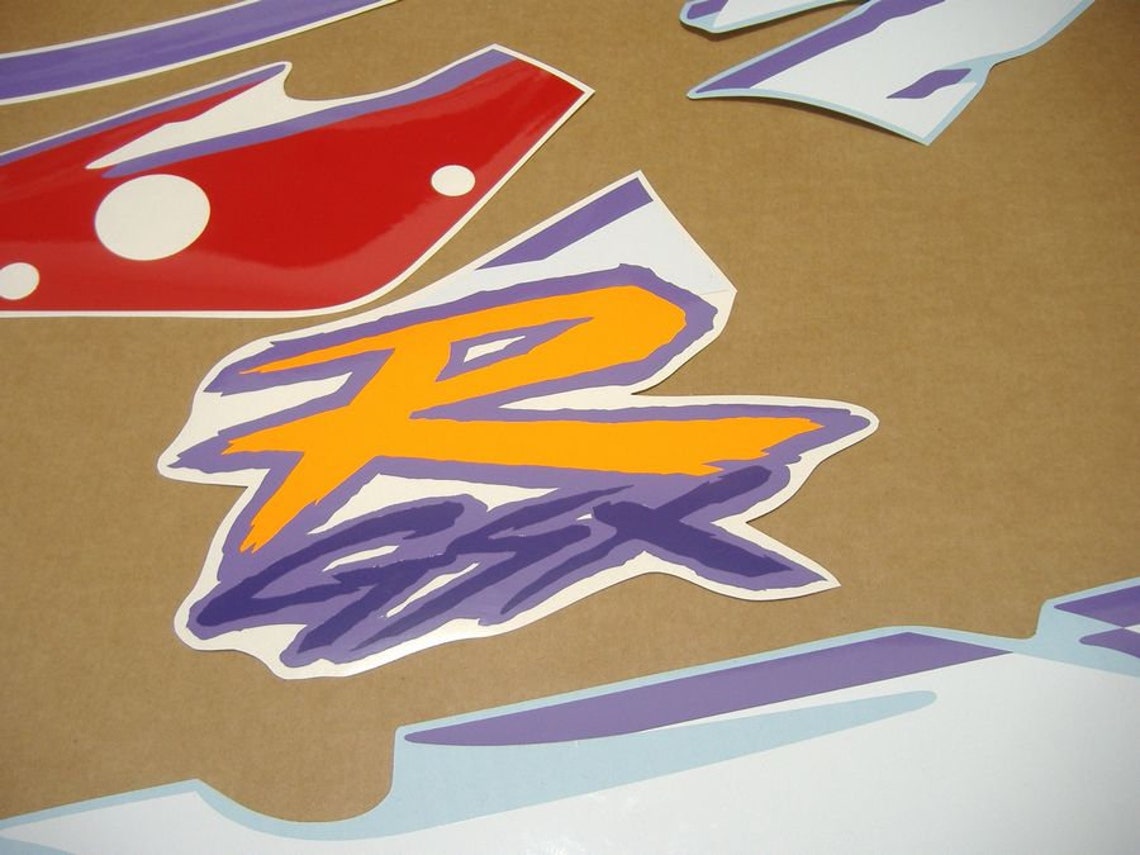 Suzuki GSXR 750 1995 Decals Set Replica Stickers Kit Reproduction ...