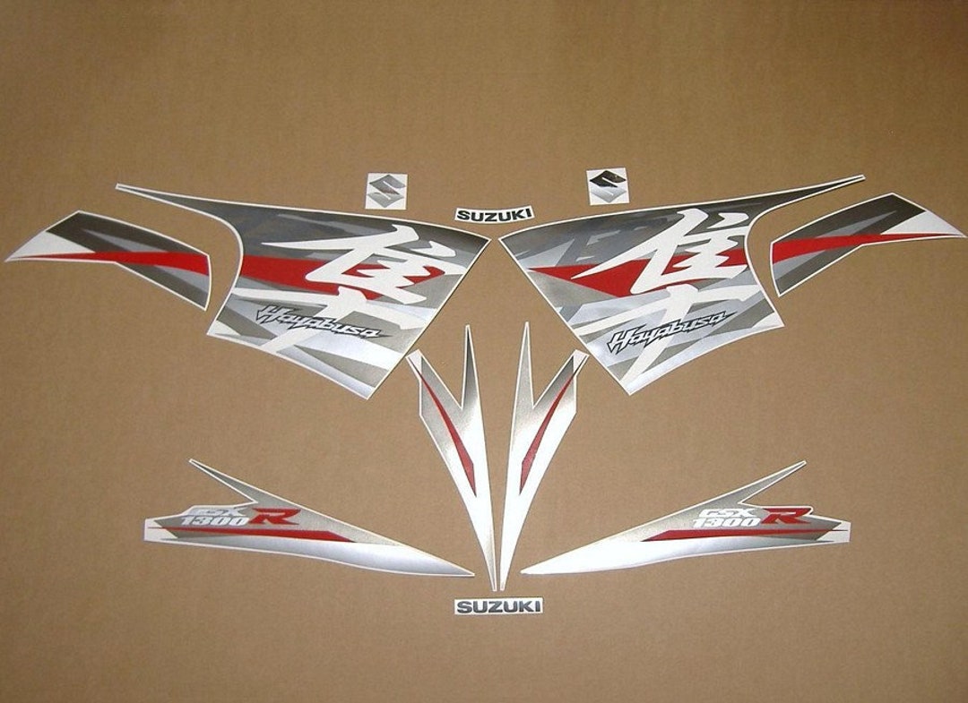 Sticker Busa Suzuki Hayabusa GSX1300R 2012 Replacement Decals Sticker Set Graphics ...