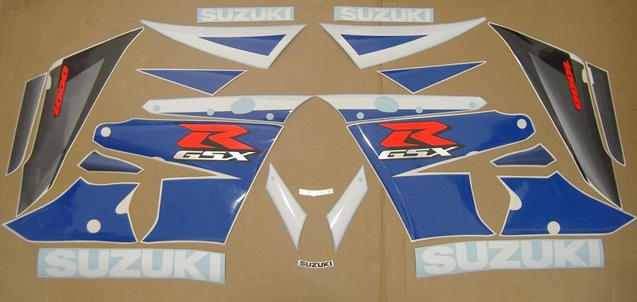 Suzuki GSX-R 1000 2003 k3 replacement decals kit stickers set reproduction graphics restoration adesivi autocollants labels logo