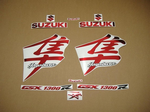 ma様 Suzuki Hayabusa GSX1300R Chrome Red Custom Replacement