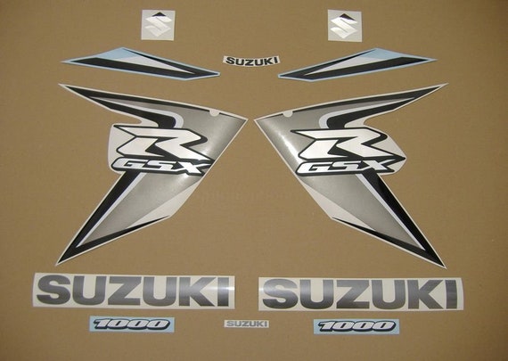 Autocollants D'origine Suzuki - Neufs, Pour Customisation Ou Remplacement - Lot Générique