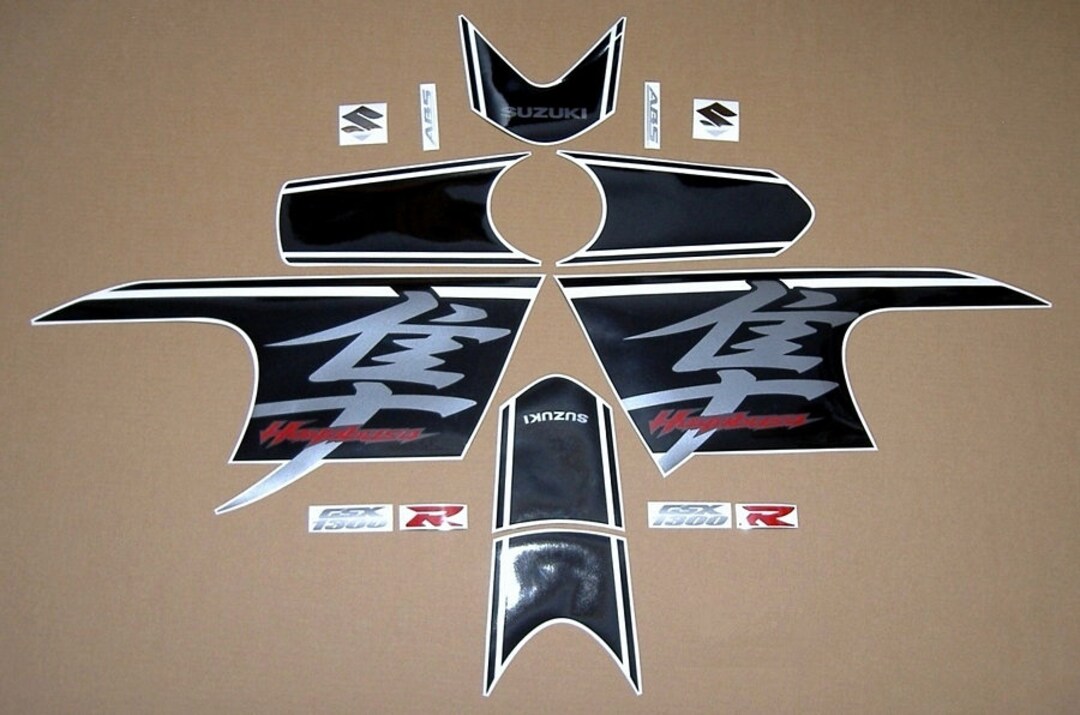 Suzuki Hayabusa 2017 Replacement Decals Replica Stickers Reproduction