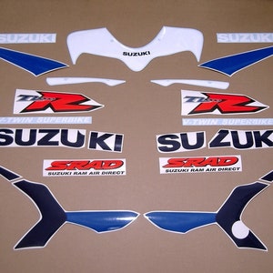 Suzuki TL 1000R 2000 complete aftermarket decals stickers kit reproduction graphics set replica restoration replacement pattern mark tlr '00