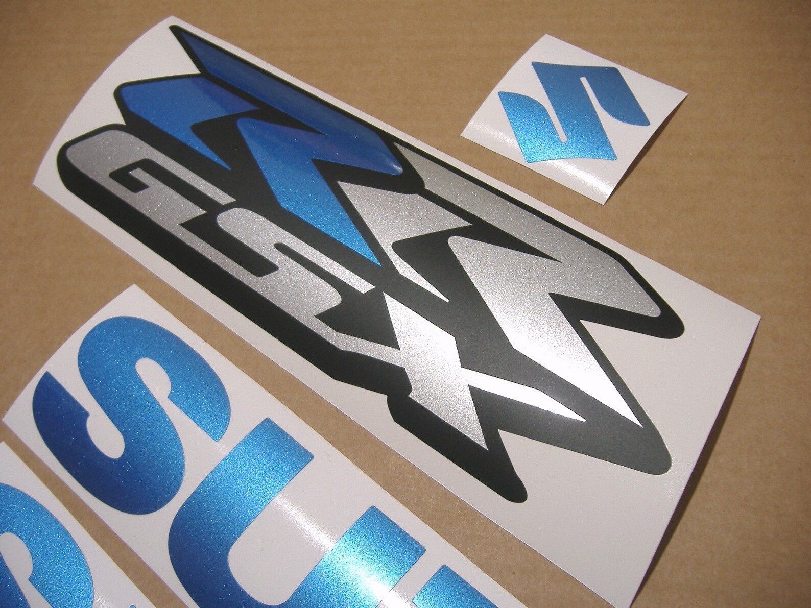 Suzuki GSXR Decals With GSX-RR Logo for 600 /750 /1000 Models Metallic ...