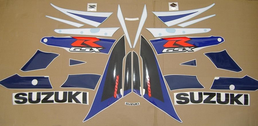 スズキ GSX-R 1000 2004 コンプリートデカールセットステッカーキット