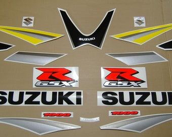 Suzuki GSX-R 1000 2005 calcomanías completas del mercado de accesorios set pegatinas kit reproducción gráficos restauración adesivi pegatinas aufkleber etiquetas K5