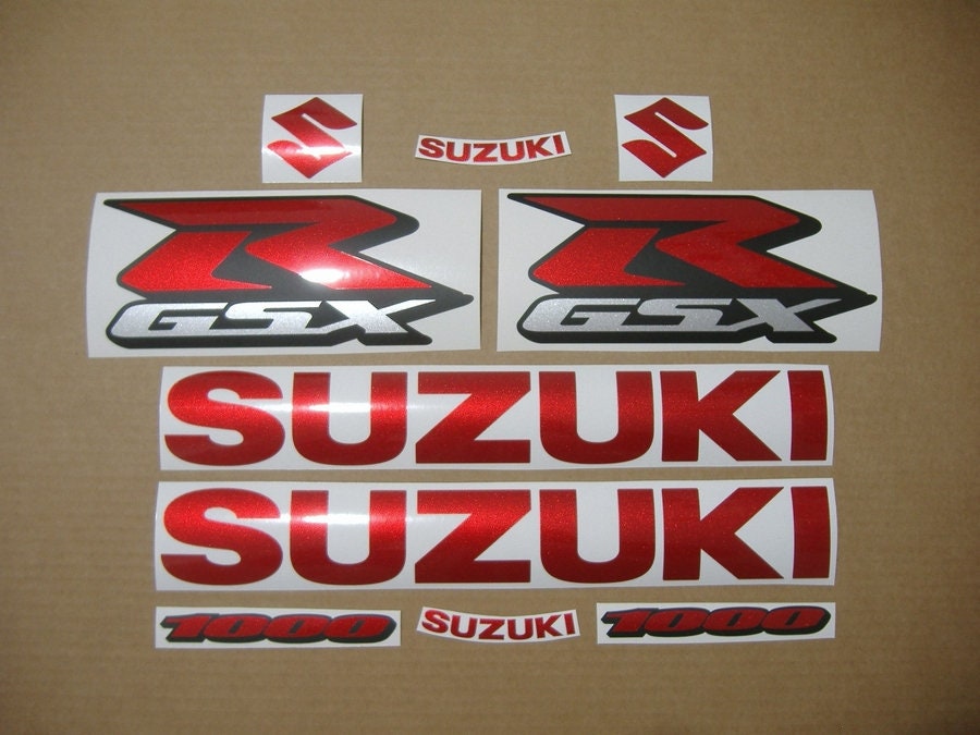 スズキ GSX-R 600 /750 /1000 メタリックチェリーレッド カスタム交換