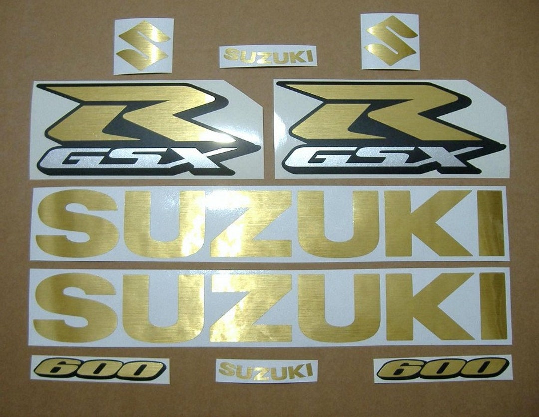 Suzuki GSX-R 600 /750 /1000 Brushed Gold Customized