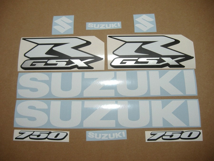 Suzuki GSXR 1000 Reflective Green Decals Set (glow In The Dark) - Moto - Foto 2