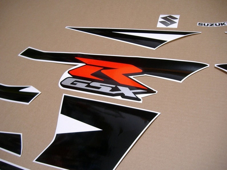 Suzuki GSX-R 750 2004 Custom Replacement Decals Stickers Reproduction ...