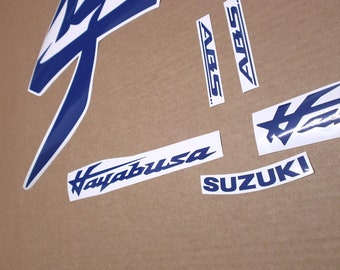 2x Suzuki Hayabusa 1300 Kanji Emblem Decal Stickers – Hologram Logo, Made In Germany