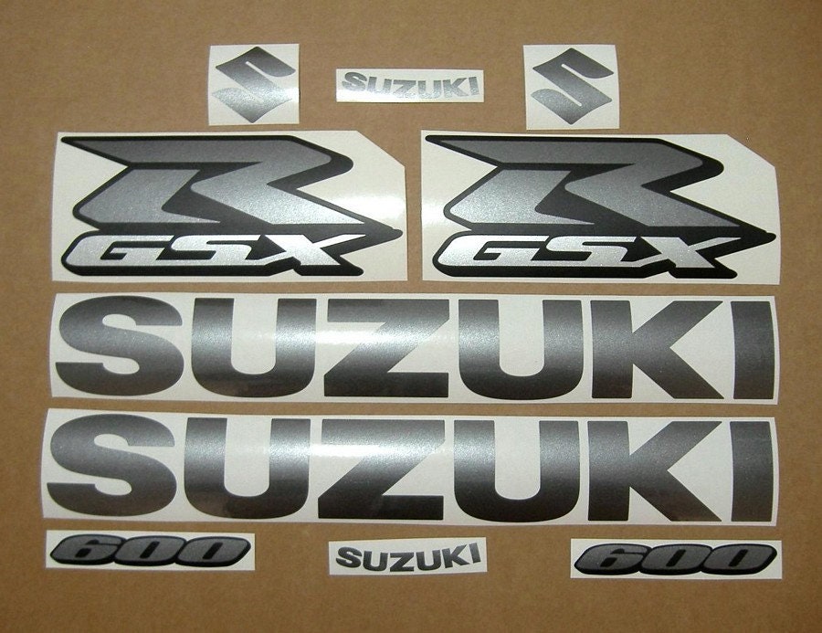 Suzuki GSX-R 600 / 750 / 1000 Graphite Pearl Grey Customized