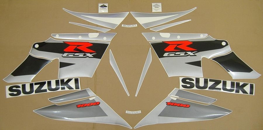 Suzuki GSX-R 1000 2004 Complete Replacement Decals Set Full