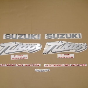 Suzuki tl 1000s 1997-1998 complete aftermarket decals stickers kit reproduction graphics set replica restoration replacement 1999 tl1000s