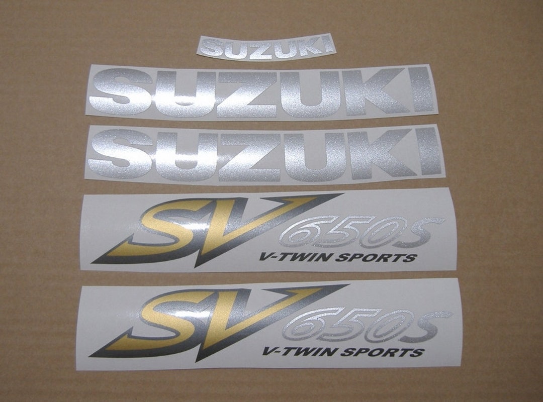 Suzuki SV 650S 2002 Complete Decals Stickers Set Kit Graphics