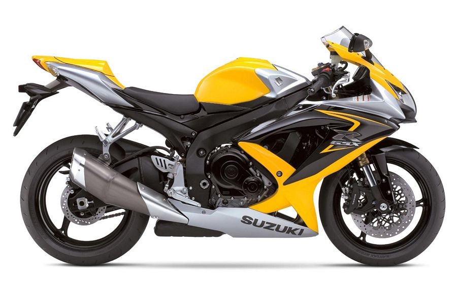 Suzuki GSX-R 600 2008 Aftermarket Complete Decal Set Stickers